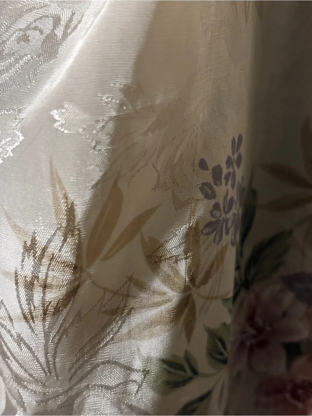 Inner Most Vintage Floral Polyester Robe with Belt Women’s - Picture 14 of 14